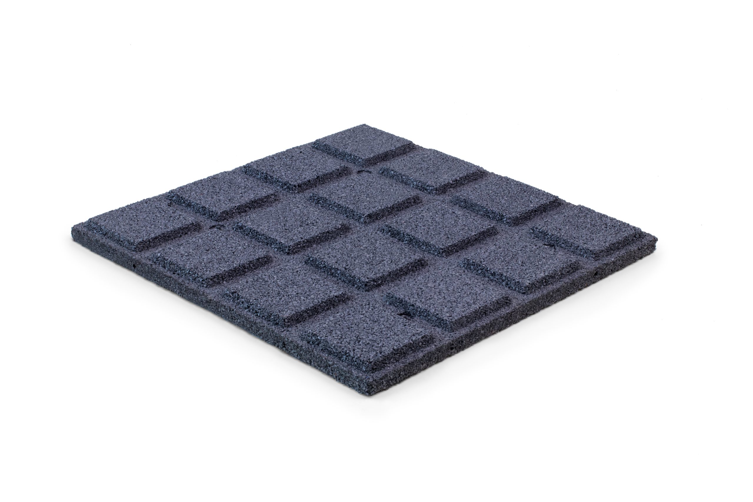 ECO WAY RUBBER TILES Grey - bottom 500x500 (all bases)
